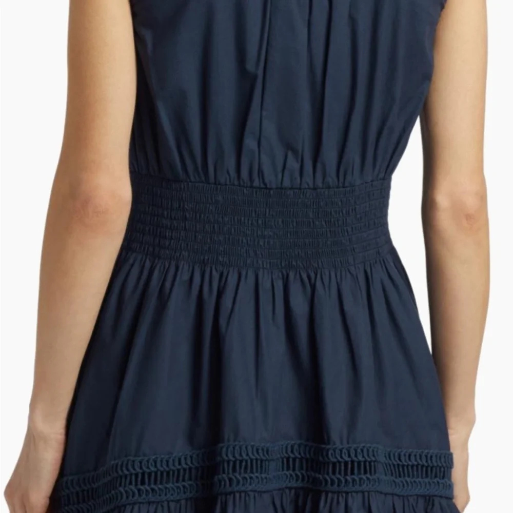 Ramy brook Eloisa Cotton Navy dress - Picture 4 of 4